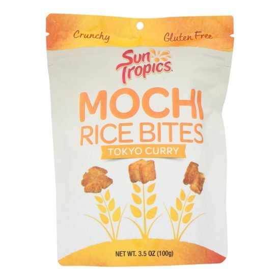 Sun Tropics® Tokyo Curry Mochi Rice Bites Tokyo Curry - Case of 12 - 3.50 OZ