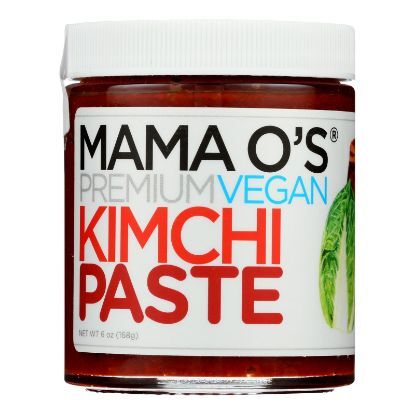 Mama O's Premium Kimchi - Paste Vegan Prem Kimchi - Case of 6 - 6 OZ