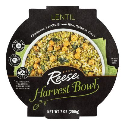 Reese - Harvest Bowl Lentil - Case of 8 - 7.00 OZ