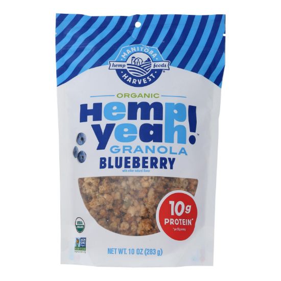 Manitoba Harvest - Granola Hemp Blubry - Case of 6 - 10 OZ