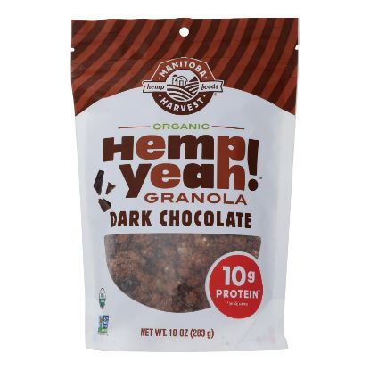 Manitoba Harvest - Granola Hemp Dark Chocolate - Case of 6 - 10 OZ