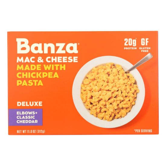 Banza - Mac Cheese Chickpea Chdr - Case of 6 - 11 OZ