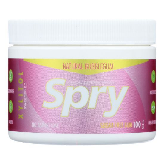 Spry - Chewing Gum Bubble - 1 Each - 100 CT