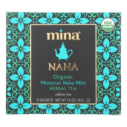 Mina - Mint Tea Moroccan Nana - Case of 6 - 15 CT