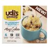 Udi's - Mix Mug Cake Blbry Muf - Case of 6 - 8.4 OZ