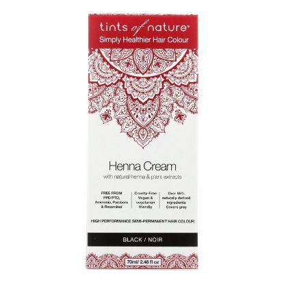 Tints Of Nature - Henna Cream Black - 2.46 FZ