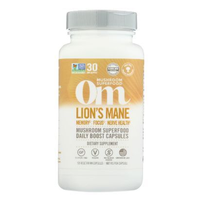 Organic Mushroom Nutrition - Mush Sprfd Lions Mane Cap - 1 Each - 90 CT