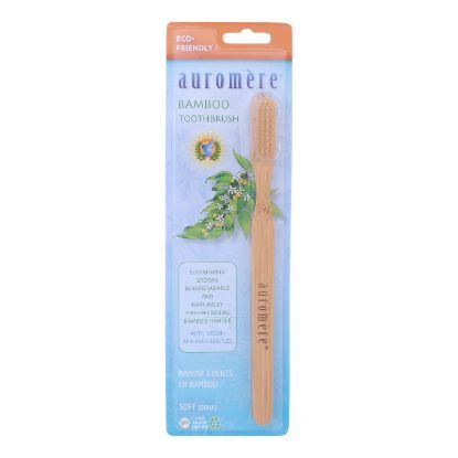 Auromere - Tbrush Bamboo - Case of 6 - 1 CT