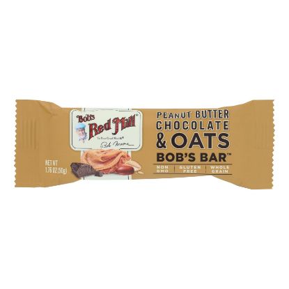 Bob's Red Mill - Bar Pnutbt Chocolate Ots - Case of 12 - 1.76 OZ