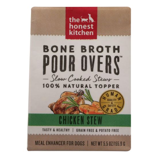 The Honest Kitchen - Dog Fd Por Ovr Ckn Stew - Case of 12 - 5.5 OZ