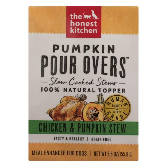 The Honest Kitchen - Dog Fd Por Ovr Ckn Pkn St - Case of 12 - 5.5 OZ