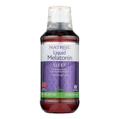 Natrol - Melatonin Liquid 2.5mg - 8 FZ