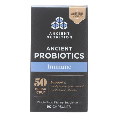 Ancient Nutrition - Probiotics Immune - Case of 3 - 90 CT