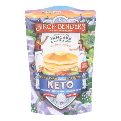 Birch Benders - Pancake&wffl Mix Keto - Case of 6 - 10 OZ