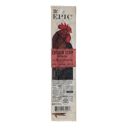 Epic - Strip Chicken Sriracha - Case of 20 - 0.80 OZ