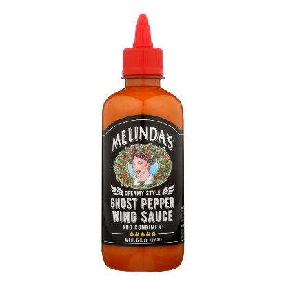 Melinda's - Wing Sauce Creamy Ghost Peppr - Case of 6 - 12 OZ