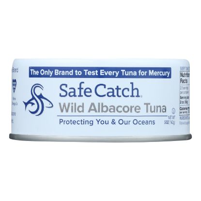 Safe Catch - Tuna Wild Albacore - Case of 12 - 5 OZ