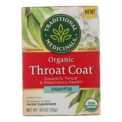 Traditional Medicinals - Herbal Tea Thrt Ct Eclyp - Case of 6 - 16 BAG