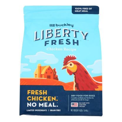 Buckley - Liberty Fresh Chicken - Case of 6 - 4 LB