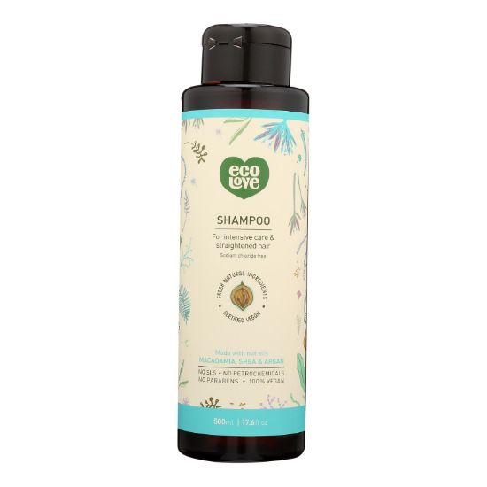 Ecolove - Shampoo Nut Int Cr Srt Hair - 1 Each - 17.6 OZ