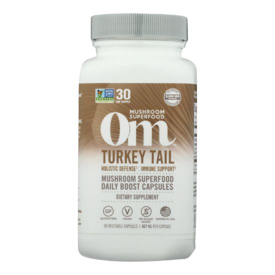 Organic Mushroom Nutrition - Mush Sprfd Turkey Tail - 1 Each - 90 CT