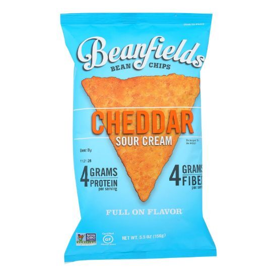 Beanfields - Bean Chip Chddr Sour Cream - Case of 6 - 5.5 OZ