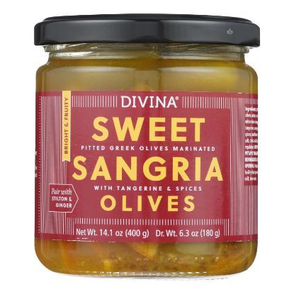 Divina - Olives Sweet Sangria - Case of 6 - 14.1 OZ