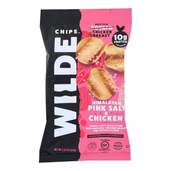 Wilde - Chicken Chips Himlyan Salt - Case of 12 - 2.25 OZ