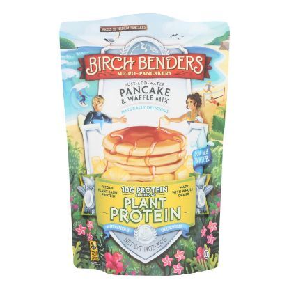 Birch Benders - Pnck@wfl Mix Plnt Protn - Case of 6 - 14 OZ