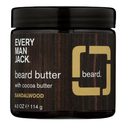 Every Man Jack Sandalwood Beard Butter -4 oz