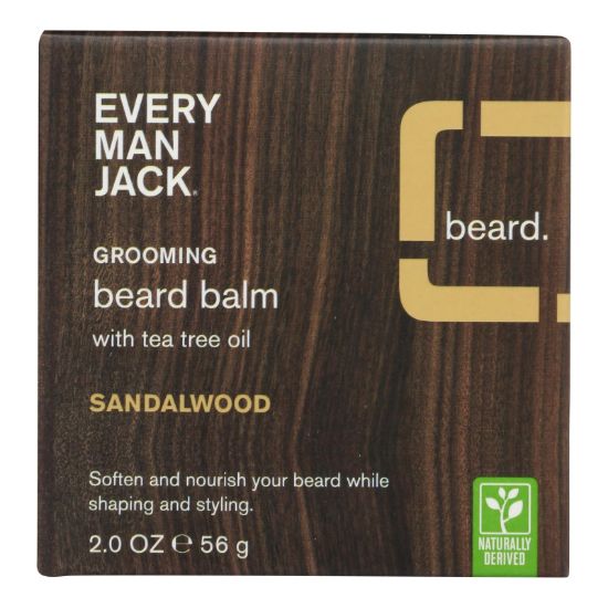 Every Man Jack - Beard Balm Sandalwood - 1 Each - 2 OZ