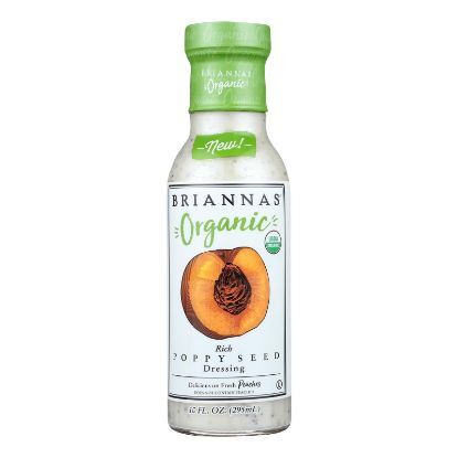 Brianna's - Sald Drsg Poppy Seed - Case of 6 - 10 FZ
