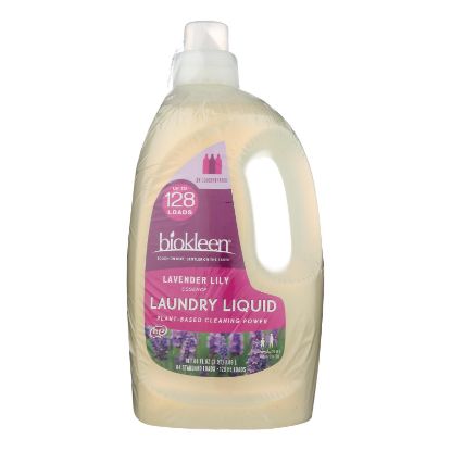 Biokleen - Laundry Liquid Lavender Lily - Case of 6 - 64 FZ