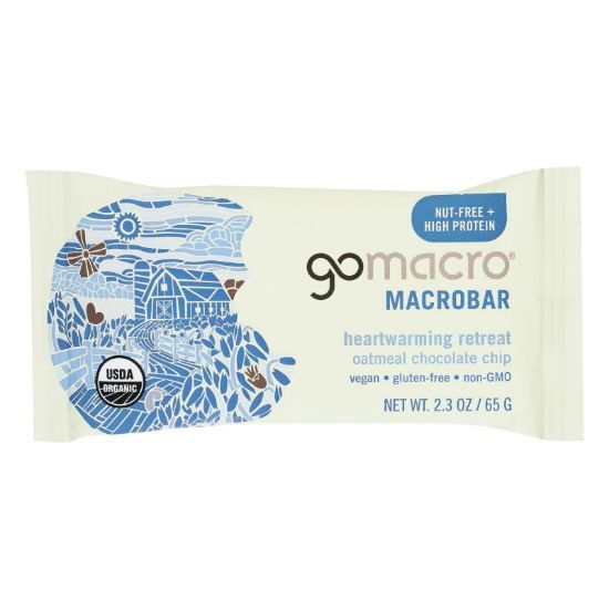 Gomacro - Bars Oatmeal Cchip - Case of 12 - 2.3 OZ