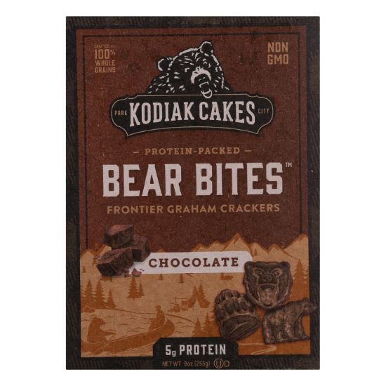 Kodiak Cakes - Cracker Graham Chocolate - Case of 8 - 9 OZ