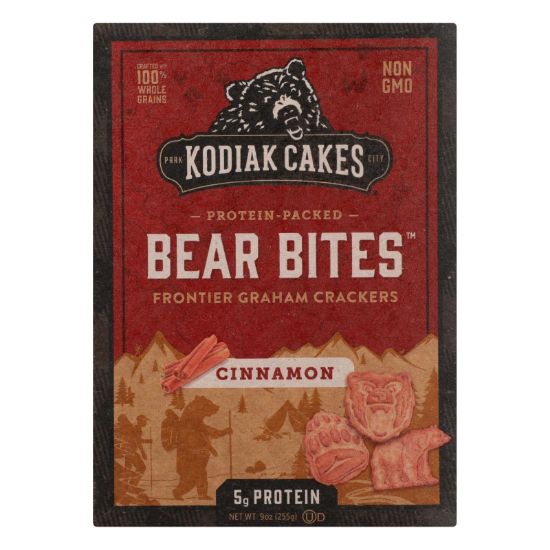 Kodiak Cakes - Cracker Graham Cinnamon - Case of 8 - 9 OZ