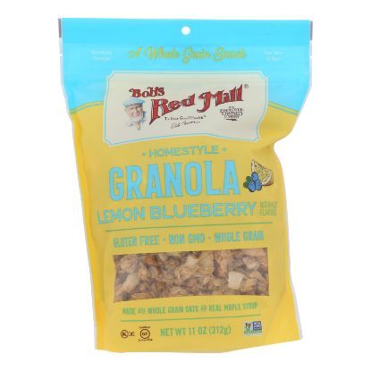 Bob's Red Mill - Granola Lemon Blueberry - Case of 6 - 11 OZ