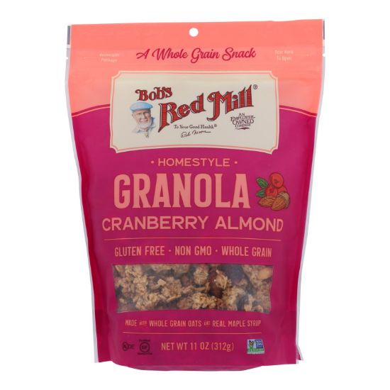 Bob's Red Mill - Granola Cranberry Almond - Case of 6 - 11 OZ