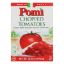 Pomi Tomatoes - Tomatoes Chopped - Case of 12 - 26.46 OZ