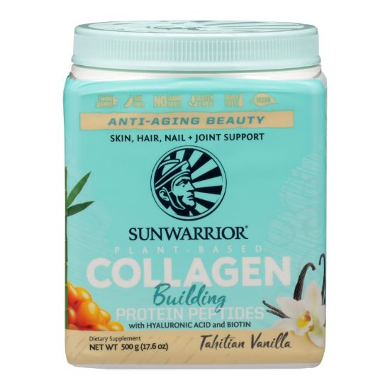 Sunwarrior - Collagen Tahitian Vanilla - 1 Each - 17.6 OZ