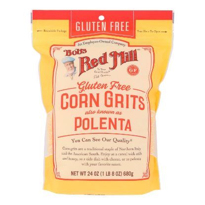 Bob's Red Mill - Corn Grits Polenta Gluten Free - Case of 4 - 24 OZ