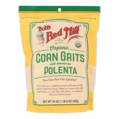 Bob's Red Mill - Corn Grits Polenta - Case of 4 - 24 OZ