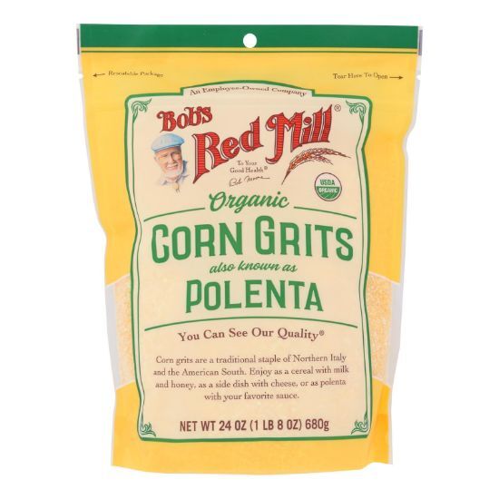 Bob's Red Mill - Corn Grits Polenta - Case of 4 - 24 OZ