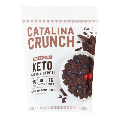 Catalina Snacks Inc - Crunch Crl Dark Chocolate - Case of 6 - 9 OZ