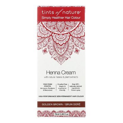 Tints Of Nature - Henna Cream Golden Brown - 2.46 FZ