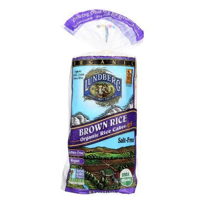 Lundberg Family Farms - Rice Cake Brown Ns - Case of 6-8.5 OZ