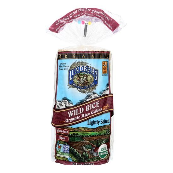 Lundberg Family Farms - Rice Cake Wild Ls - Case of 6-8.5 OZ