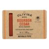 Olivina Men - Exfol Soap Bourbon Cedar - 1 Each - 6 OZ