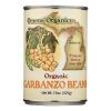 Omena Organics Organic Garbanzo Beans - Case of 12 - 15 OZ