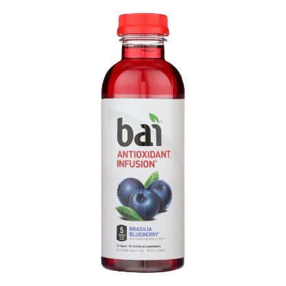 Bai Brasilia Blueberry Antioxidant Beverage, Brasilia Blueberry - Case of 12 - 18 FZ